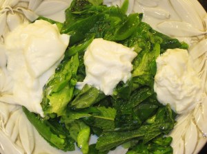 Snap Pea Salad with Fresh Burrata