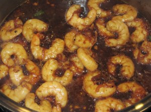 Vietnamese Caramelized Lemongrass Shrimp