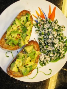 Ceviche & Avocado Toasts